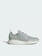 Adidași NMD_R1 Gri Două / Verde Blush / Alb Nor