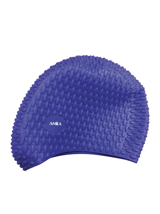 Amila Silicone Adults Swimming Cap Purple