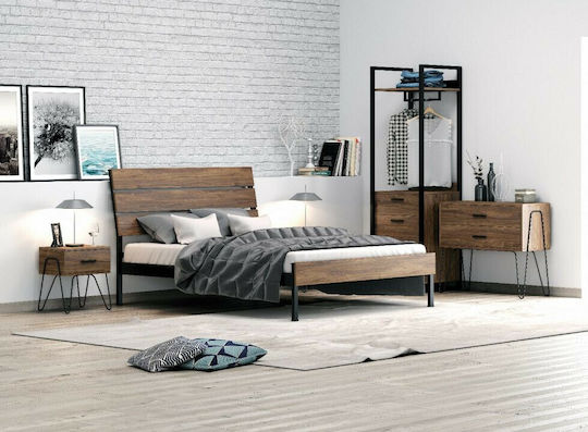 Set De Mobilier Pentru Dormitor Lydia 160x200 Cm 5 Bucăți