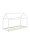 Layla Детско Легло Montessori Единично Бял за Матрак 90x200см
