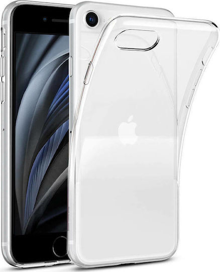 iLike 1mm Back Cover Σιλικόνης 1mm Διάφανο (iPhone SE 2022/2020)