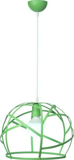 ArkoLight Einfaches Licht Kinderdeckenleuchte Deckenleuchte mit Fassung E27 Green 35cm