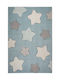 Βιοκαρπέτ 24209-030 Kids Rug Stele Albastru deschis 140x200cm Thickness 13mm