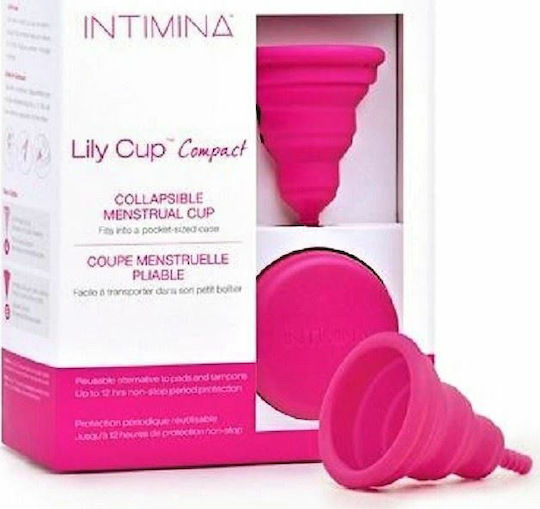 Intimina Lily Cup Compact Period Cup in Size B Fuchsia 23ml