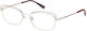 Pierre Cardin Metallisch Brillenrahmen Silber P...