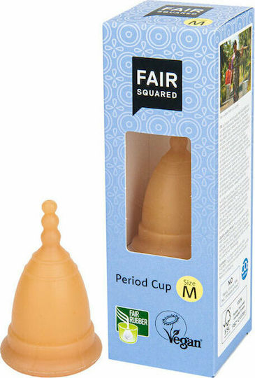 Fair Squared Period Cup Къпче за период Medium Бежово 12ml