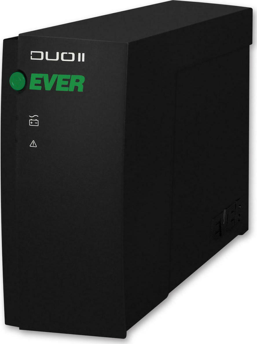 Ever Power Systems DUO II Pro 1000 UPS OffLine 1000VA 600W με 4 IEC
