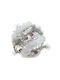 Inart Christmas Wooden Figure Ceiling Pendant Silver 20x20x20cm