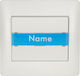 Elmark Rhyme Complete Wall Push Bell Button wit...