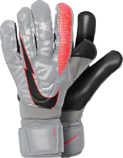 Nike Grip Adults Kids Goalkeeper Gloves Gray CW2940-073