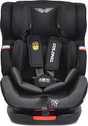 Moni Colonel Бебешко Столче за Кола с Isofix Тъмно сиво 0-36 кг 107969