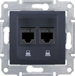 Schneider Electric Sedna Πρίζα Δικτύου χωρίς Πλαίσιο Schneider Electric Sedna Πρίζα Δικτύου χωρίς Πλαίσιο
