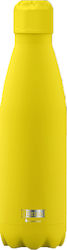 I-Total i Drink Bottle Thermos Stainless Steel BPA Free Yellow 500ml ID0042 139000042