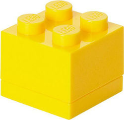 Room Copenhagen Lego Mini Box 4 Yellow
