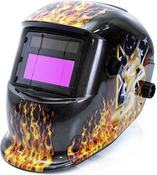 Mar-Pol Welding Helmet with 93x43mm Visual Field Multicolour