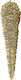 Hanging Ornament Pine Gold 15x4cm