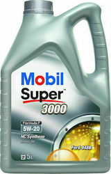 Mobil Super 3000 X1 Formula F Масло 5W-20 5лт