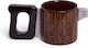 Thumbs Up Saw Mug Ceramic Brown 325ml
