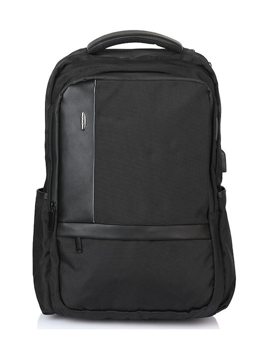 RCM 0120 Backpack with USB Port Black