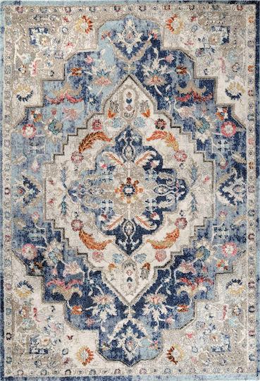 Tzikas Carpets Σετ Χαλιά Κρεβατοκάμαρας Salsa Μπλε 236-0-355-20045-035 3τμχ