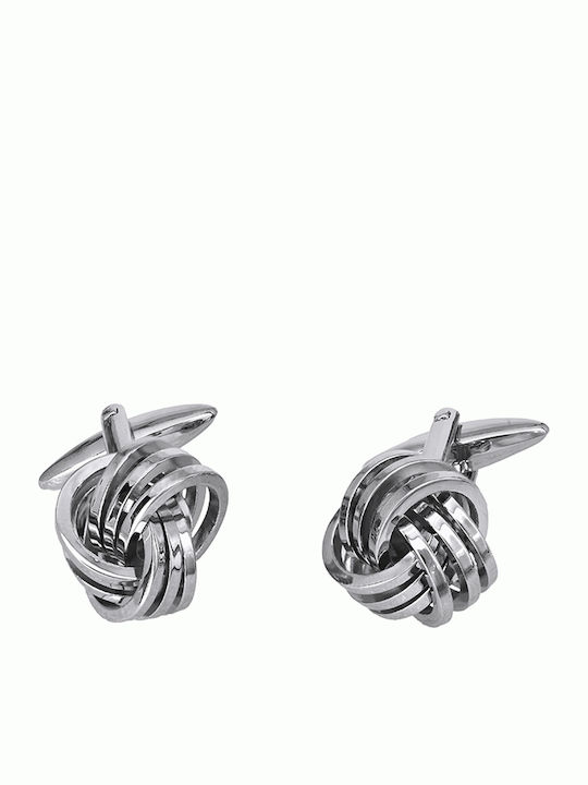 Ascot Cufflinks Silver