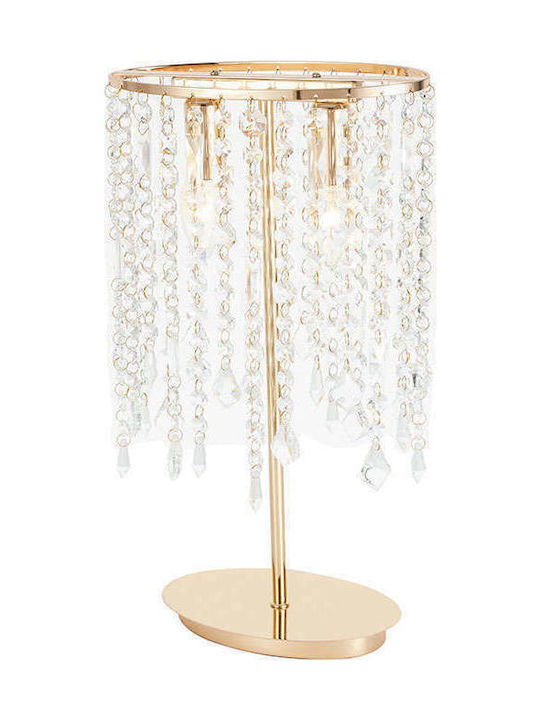 Fan Europe Breeze Decorative Lamp with Socket for Bulb E14 Gold