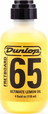 Dunlop Formula 65 6554 Cleaning Accessory in Yellow Color Fretboard Ultimate Lemon Oil