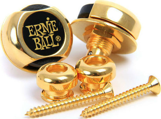 Ernie Ball Super Locks String Instrument Accessory in Gold Color Gold