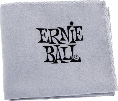 Ernie Ball Polish Cloth Cleaning Accessory in Gray Color Microfiber