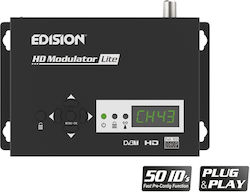 Edision HDMI Lite Modulator Satellite DVB-T MPEG4 1080p Full HD 07-06-0005