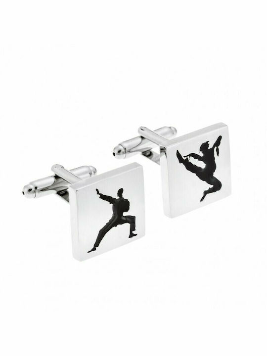 Senza Cufflinks of Silver