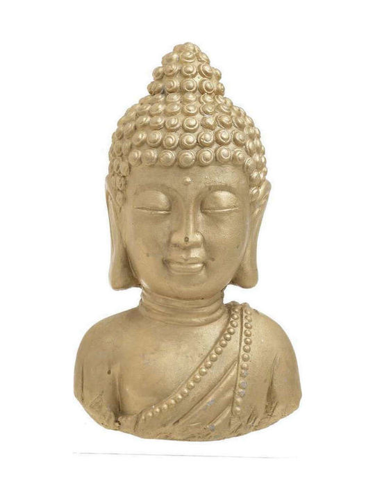 Inart Decorative Buddha Concrete 3-70-456-0127 18x14x31cm 1pcs