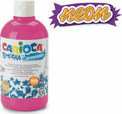 Carioca Tempera Tempera Colour Paint Bottle 500ml Fuchsia