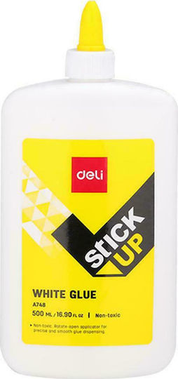 Deli Υγρή Κόλλα Stick Up White Glue Γενικής Χρήσης 500ml Χωρίς Διαλύτες