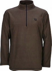 Gamo Benasque Pullover Fleece in Brown color GAM24-00636BROWN