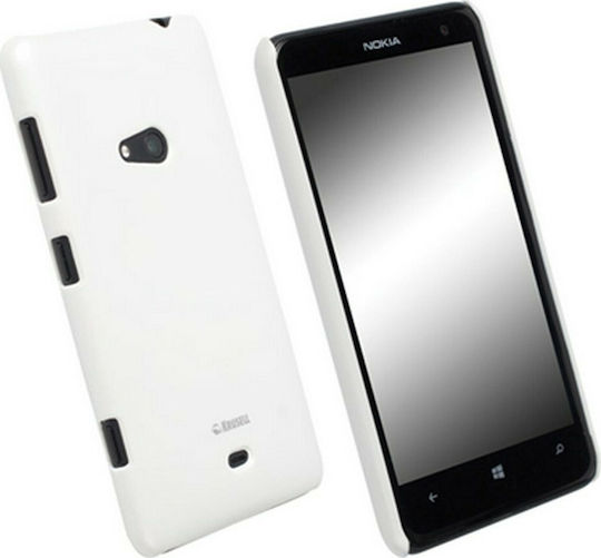 Krusell Faceplate ColorCover Back Cover Silicone White (Lumia 625)