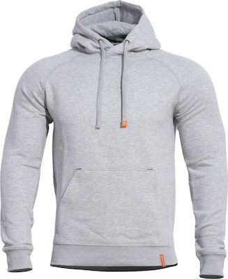 Pentagon Phaeton Hoodie Sweatshirt Melange in Gray Farbe K09021-16