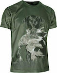 Benisport T-shirt Duck in Khaki color 462