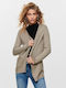 Onllesly Women's Knitted Cardigan Beige