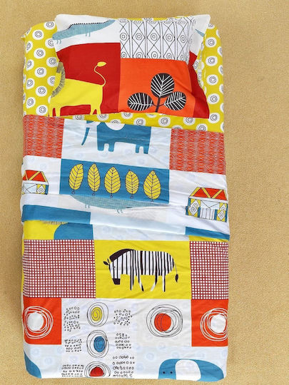Palamaiki Baby Crib Bedding Set Baby Satin 3pcs Multicolour