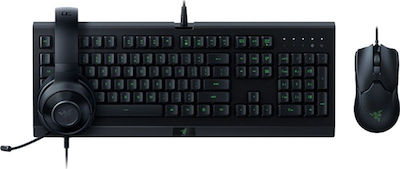 Razer Power Up Bundle Gaming Keyboard Set with RGB Lighting & Mouse (Greek)