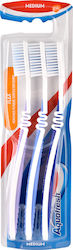 Aquafresh Flex Toothbrush Medium 3pcs Aquafresh Flex Toothbrush Medium 3pcs