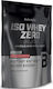 Biotech USA Iso Whey Zero Black Molkenprotein Ohne Gluten & Laktose mit Geschmack Strawberry 500gr