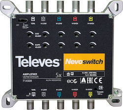 Televes Nevoswitch Amplifier 5 Inputs Multiswitch Accesorii Satelit 714509