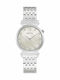 Bulova Classic Crystal Women's Watch with Silver Metal Bracelet