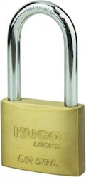 Hugo Locks BR50 L Steel Padlock Lengthened with Key 50mm 1pcs