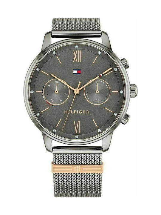 Tommy Hilfiger Blake Watch Chronograph with Silver Metal Bracelet