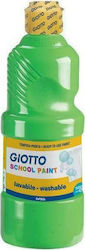 Giotto School Paint Tempera de Pictură Cinabru verde în Sticlă 1000ml 1buc 000114457