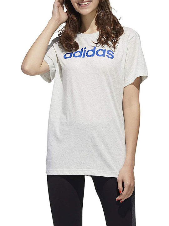 Adidas Women's Athletic T-shirt Polka Dot Gray