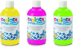 Carioca Tempera Tempera de Pictură verde neon î...